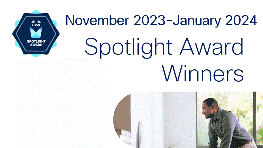 祝贺2023年11月-2024年1月 Spotlight Award 获奖者